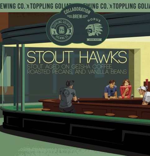 Toppling Goliath Stout Hawks